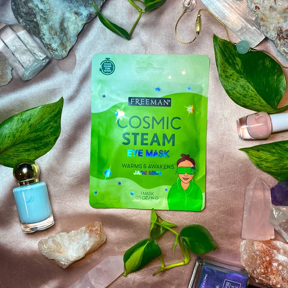 7/$33 Freeman Cosmic Steam Eye Mask in Jade Mint